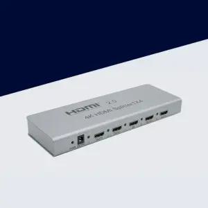 Coms HDMI 분배기 1대4 4K 60Hz 지원 영상분배기