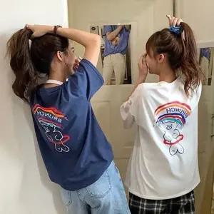 캐릭터반팔티 여자 반팔티셔츠 프린팅반팔티 프린팅 여자티셔츠 캐주얼반팔티