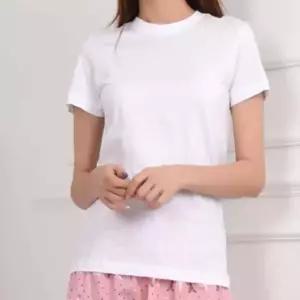 순면 라운드 티셔츠 기본티셔츠 여성기본반팔티 무지반팔티 남자반팔면티 순면티
