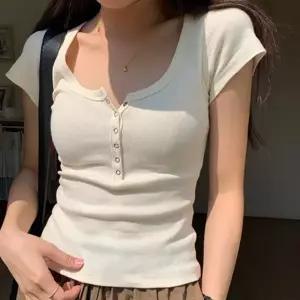 여자긴팔티 반팔티 여자캐주얼티 의류 여성반팔티 슬림 여성티셔츠 여자반팔티