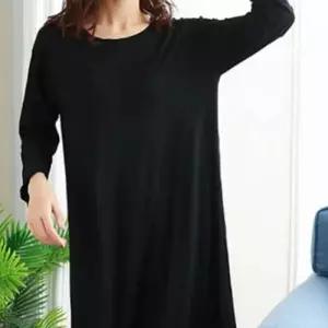긴팔 홈웨어 캡 일체형 베이직 실루엣 치마