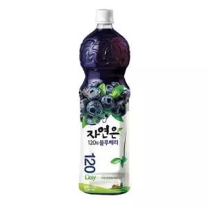 [웅진식품] 웅진 자연은 블루베리 1.5L 12개