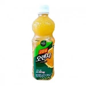 [웅진식품] 웅진 자연은 고칼슘 오렌지 500ml 40개