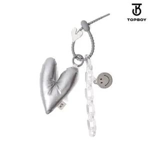 퀼팅 쿠션 파스텔 하트 키링 (RL058)