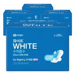 화이트 수퍼흡수 오버나이트 14개입 4팩