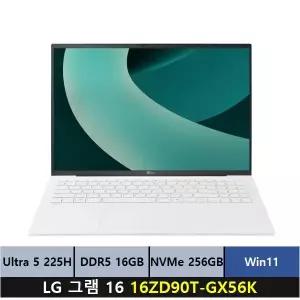 LG 그램 16 16ZD90T-GX56K 울트라5 225H RAM 16GB SSD 256GB Win11 홈 설치 선물+포토상품평 ps