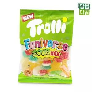 과자 탕비실간식 트롤리 퍼니벌스 사우어믹스 X 100g 12개 ECWCB18B2