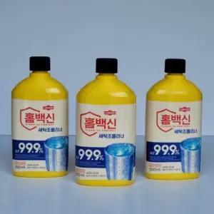 청결하게 애경 홈백신 세탁조클리너 액체형 500ml 3개