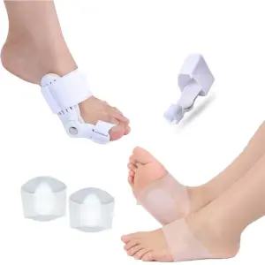 패디케어 실리콘 발바닥 아치패드 엄지 발가락 보정기 링 보호대