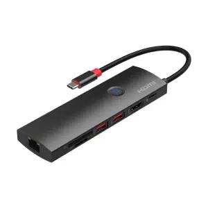 인터넷 타입C 멀티허브 카드리더기 / USB허브 LAN포트 HDMI