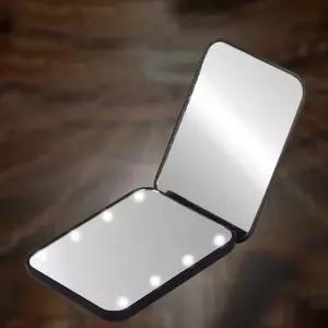 사각 led 조명 손거울 메이크업 화장 확대 거울