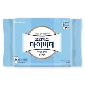 크리넥스 마이비데 물티슈 리필 46매 화장지 식당 휴대용