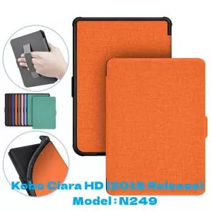 이북리더기파우치 케이스 KOBO Clara HD 6인치 N249 2018 EReader Funda Capa Folio 자동 웨이크 슬립 전자