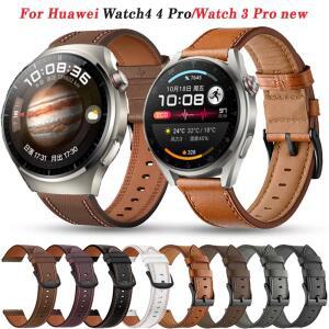 Huawei Watch4 4 Pro/Watch 3 Pro 용 교체 22mm 스포츠 스트랩  Smartwatch 가죽 팔찌 GT2 46mm 손목 밴드