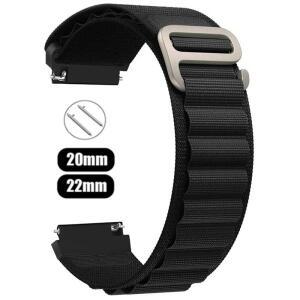 Amazfit GTR/GTS 4-3-2-2e/GTR 42mm-47mm/bip-U-S-lite 벨트 20mm/22mm 시계 스트랩 correa gts 4-2 mini