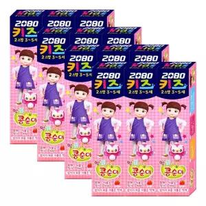 2080 키즈 2스텝 치약 딸기향 80g(3세~5세) X 12개