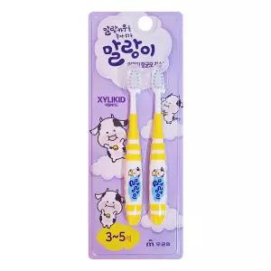 자일리키드 말랑이 어린이 칫솔(3~5세) 2개입