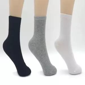 무지 여자 중목양말 베이직 10켤레 패션 묶음 심플