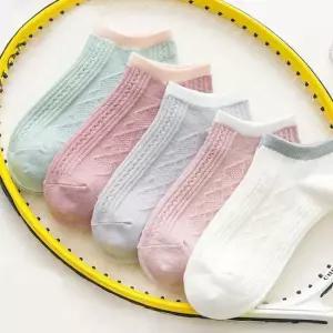 여성 파스텔 발목양말 세트 NC057 니삭