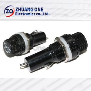5개/몫 5x20mm 6x30mm 유리 퓨즈 하우징 5*20 6*30 보험 패널 마운트 홀더 용 튜브 소켓