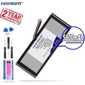 [HSABAT] Trekstor E11B 태블릿 PC WTL용 5800mAh 8 라인 교체용 배터리 5267103 -2S