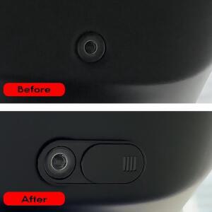 Tesla Model Y 3 Cybertruck 용 자동차 카메라 커버 모든 웹캠 슬라이드 차단기 개인 정보 보호 장치 태블
