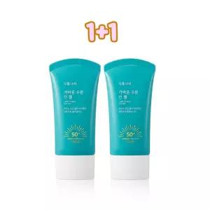 식물나라 가벼운 수분 선 젤 60ml 2개