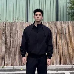 록쉬블몰 가을 남성용 바람막이 점퍼 항공 코트 야상 차이나 기능성 HO3