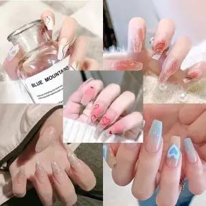 [룽스_62]셀프 네일팁 롱 포인트 베스트 인조손톱 모음