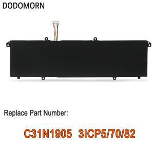 DODOMORN 노트북 PC용 배터리, ASUS S433F S521FA C31N1905, 3ICP5, 70/82, 50Wh, 2 년 보증