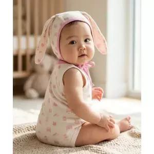 매장정품 JEEP 지프 JEEPKIDS 캠핑 베어 나시 바디수트 셋트 (KR0TTU101PK) KR0TTU101PK 1662955