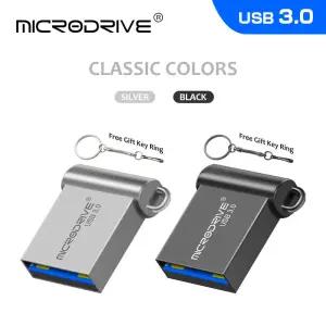 USB 플래시 드라이브 고속 3.0 미니 펜드라이브 Cle 스틱 저장 키 장치 128GB