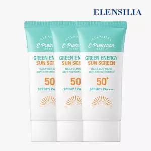 [엘렌실라] 그린에너지 선스크린 50ml 3개