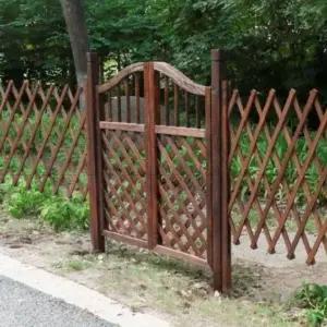 나무 대문 주택 목재 탄화 차고 펜션 출입문 울타리 현관문 게이트 우드 도어
