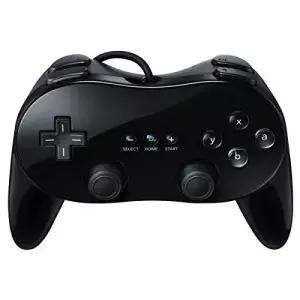 닌텐도 Wii 원격 콘솔용 OSTENT 유선 클래식 컨트롤러 프로 게임패드 조이스틱 비디오 게임 색상 블랙