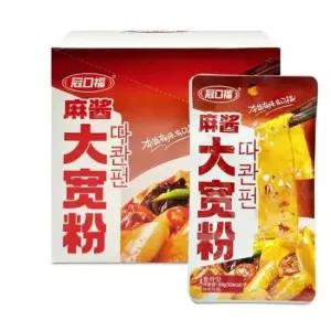 중국간식 따콴펀 향라맛 둔분 30gx20개 1통 넓적 당면