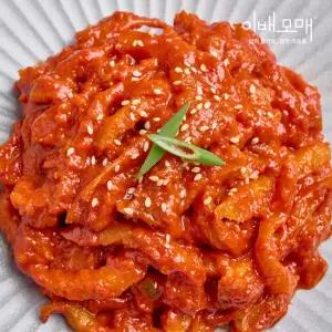 이배모매 50년 전통 멸치육수 여수 가오리 회 무침 500g 3개