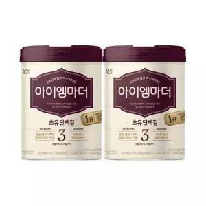 [국민행복] 남양 초유성분 아이엠마더 캔분유 800g 3단계 2캔