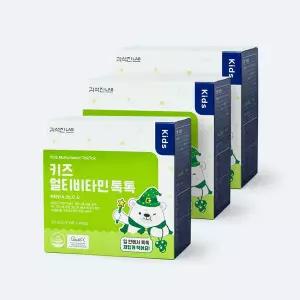 [보리보리/드시모네]김석진LAB 키즈 멀티비타민 톡톡 3박스 (6개월분)