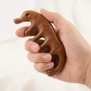 괄사 마사지 휴대용빗 마사지빗 나무괄사 페이스괄사