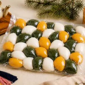 달콤한 삼색깨송편 1kg(냉동)