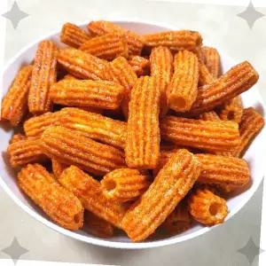 떡볶이 맛 매콤한 튀김 스낵 과자 주전부리 사무실 간식 술안주 어른 옛날 추억