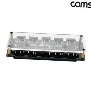 led 허브 pc 허브 데스크탑 라이팅 컴퓨터 확장 튜닝용 분배기 튜닝 부품