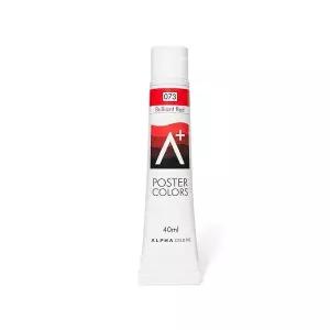 알파 포스터물감 디자인물감 튜브형 미술 재료 디자인컬러 40ml
