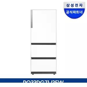 (구독) Bespoke 김치플러스 3도어 328L RQ33DG71J3EW 코타 화이트