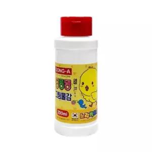 동아 단색물감 딩동댕물감 빨강 유아물감_200ml