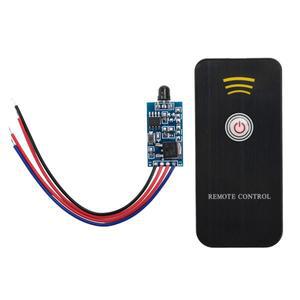 DC2.5V-5VDC5V-24V 적외선 IR 무선 원격 제어 모듈 키트 원 클릭 스위치 DIY