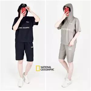 내셔널지오그래픽 Y 후드 아노락 5부 트레이닝복 세트 - 봄 여름 신상(남여공용)