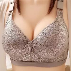 강철 반지 브래지어가 없는 편안한 통기성 조절 가능한 얇은 섹션 이 나타나 작은 측면 수집