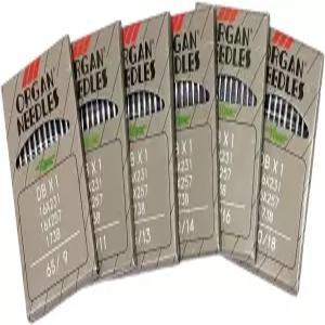 60 PCS 오르간 인더스트리얼 싱글 니들 DB1 다양한 사이즈 91113141618 일본 재봉틀 바늘 JUKI 브랜드 DDL